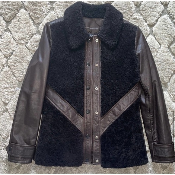 A.P.C. Veste Wilson Jacket in Marron Fonce - Picture 14 of 16